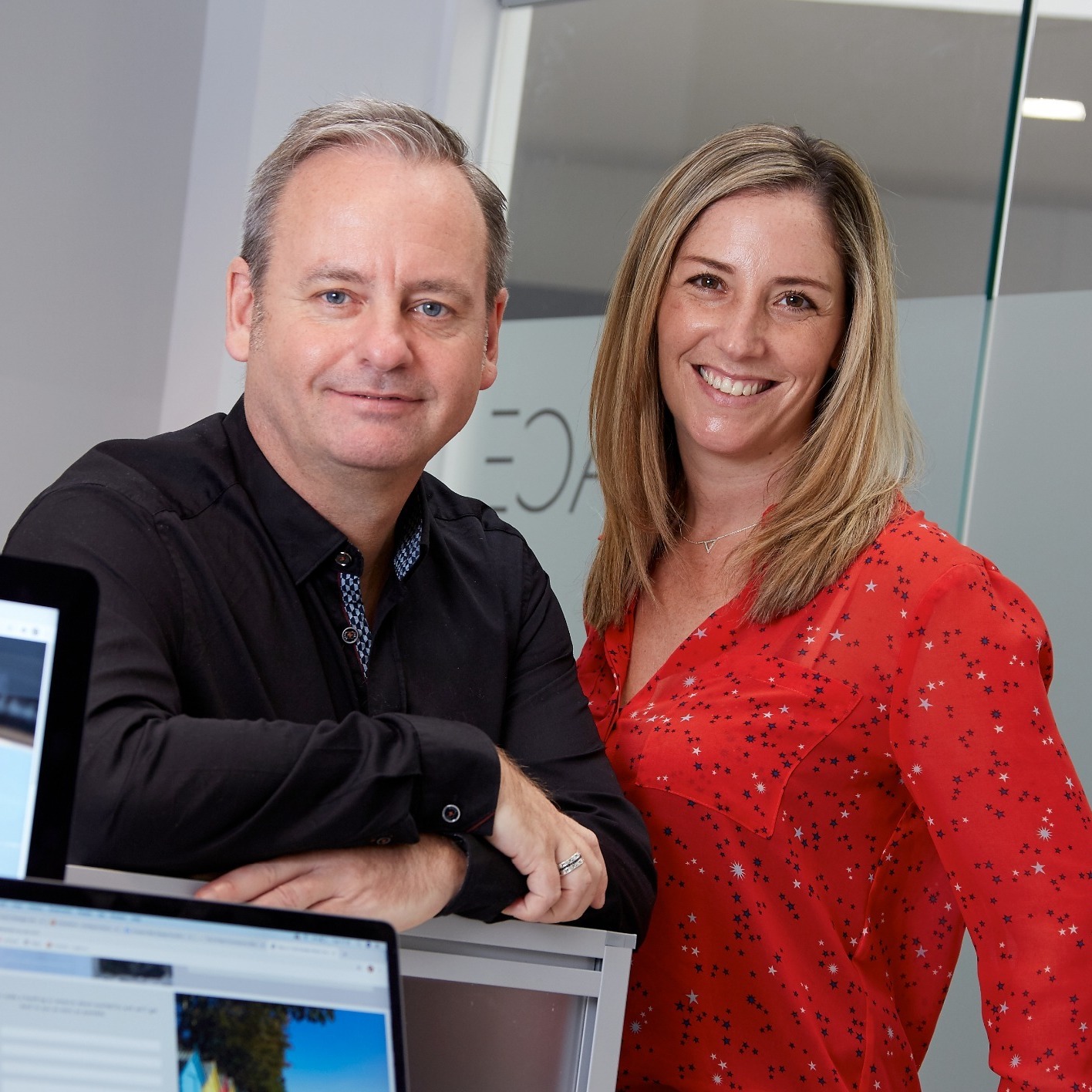 Mike and Gemma, your local Knutsford web design consultants